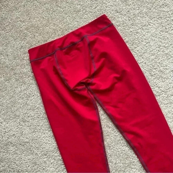 Stoic Legging Performance Active Tights Outdoor Red Women’s Size Small - Picture 12 of 16